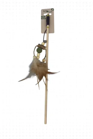 Jack & Vanilla Herbals Kattenkruid Bal Met Matatabi Stok & Veren Exclusieve Aanbieding